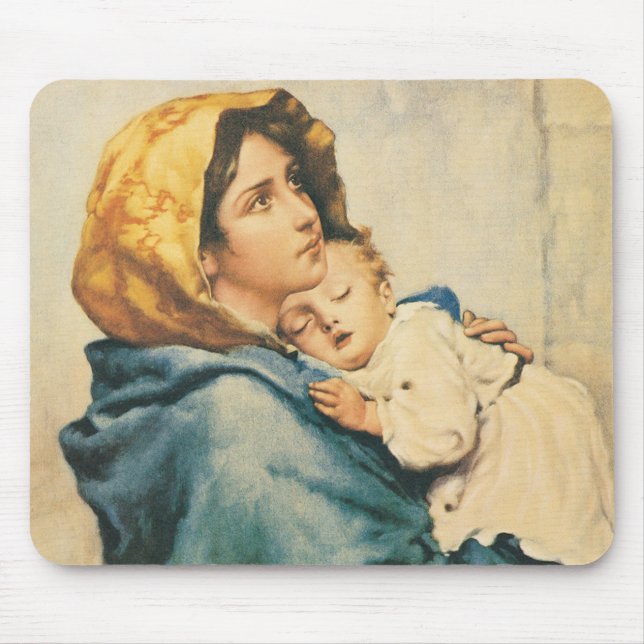 Madonnina Madonna of the streets Roberto Feruzzi Mouse Pad (Front)