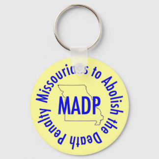 MADP keychain, yellow Key Ring