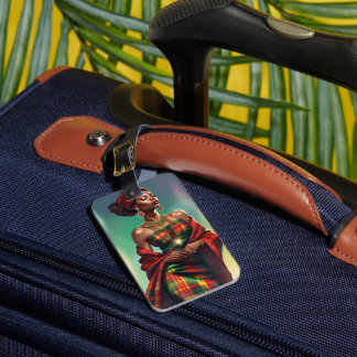 MADRAS BAGGAGE LABEL LUGGAGE TAG