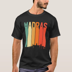Madras Chennai Skyline Tamil Language Culture T-Shirt