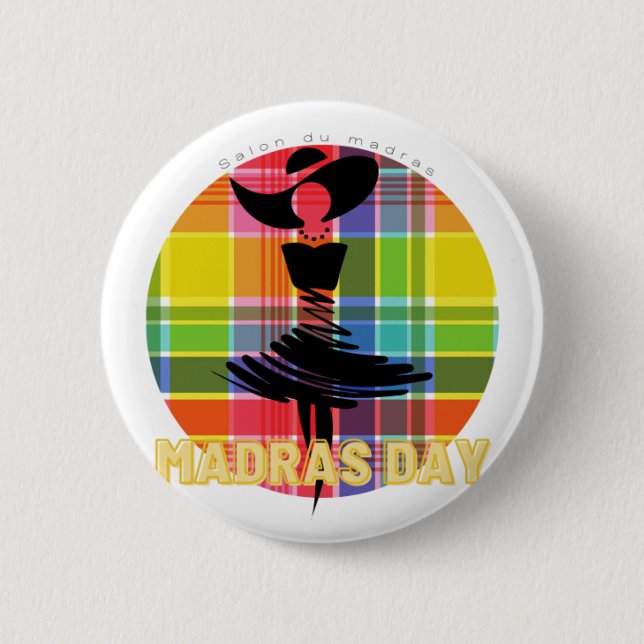 MADRAS DAY LOGO PINS (Front)