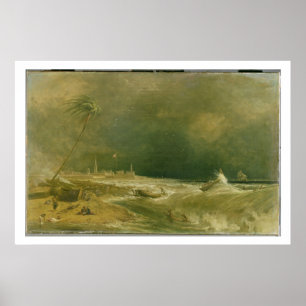 Madras, or Fort St. George, in the Bay of Bengal - Poster