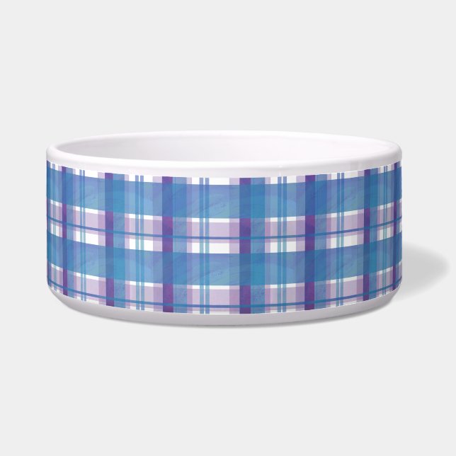 Madras Plaid Blue and Purple (Front)