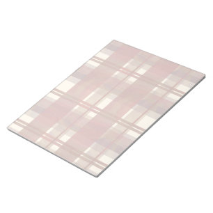 Madras Plaid Fall Red Notepad