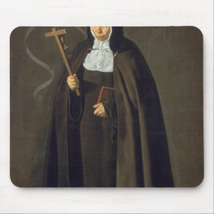 Madre Maria Jeronima de la Fuente, 1620 Mouse Pad