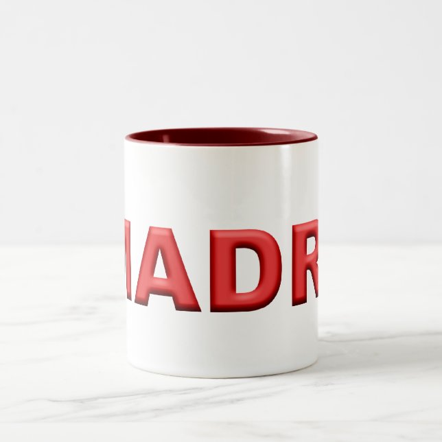 Madre Two-Tone Coffee Mug (Center)