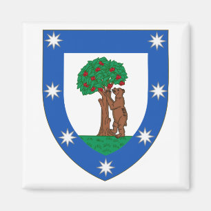 Madrid Coat of Arms Magnet