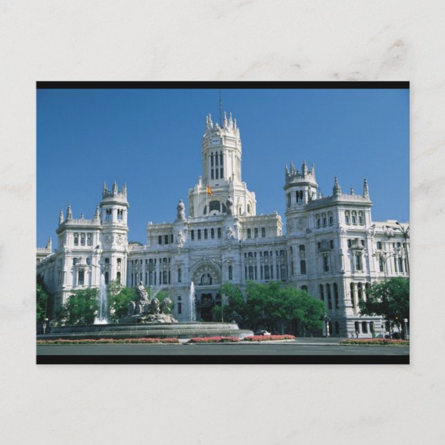 Madrid Communications Palace Postcard (Front)
