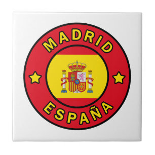 Madrid España Ceramic Tile