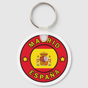 Madrid España Key Ring