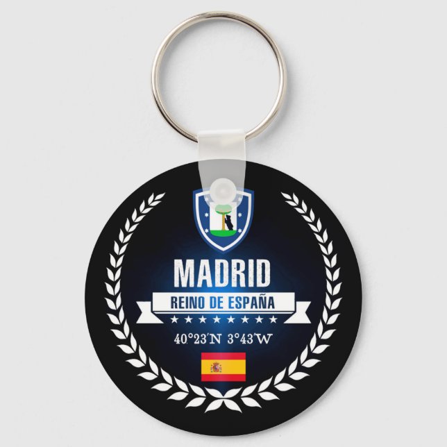 Madrid Key Ring (Front)