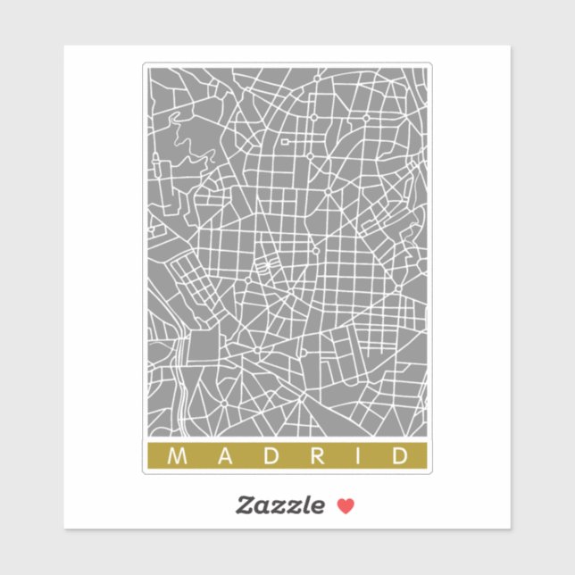 Madrid map (Sheet)