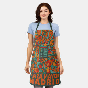 Madrid Plaza Mayor Apron