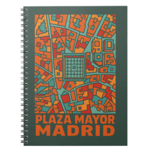 Madrid Plaza Mayor Notebook