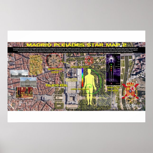 Madrid Pleiades Pattern 2 Poster (Front)