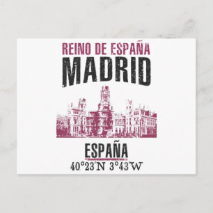 Madrid Postcard