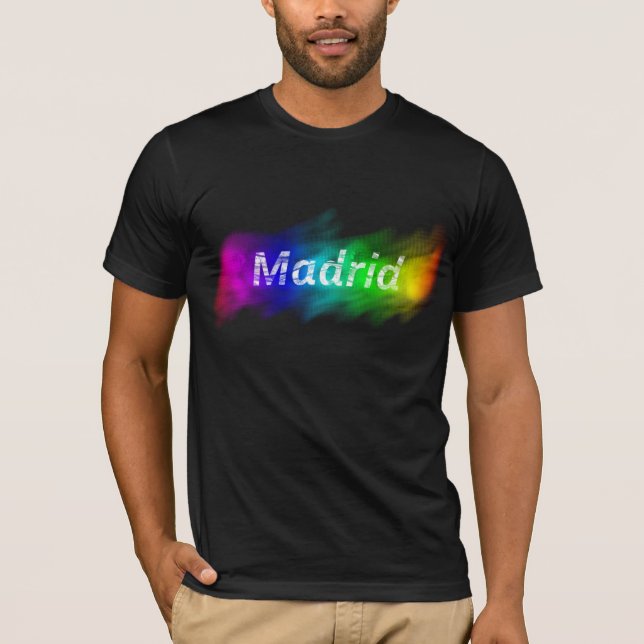 Madrid Proud City T-Shirt (Front)