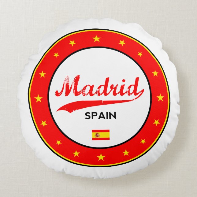 Madrid Round Cushion (Front)
