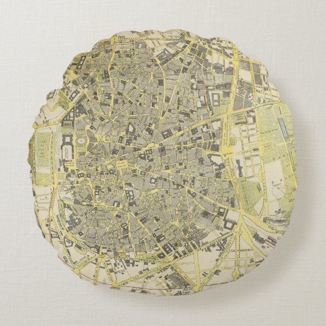 Madrid Round Cushion (Front)