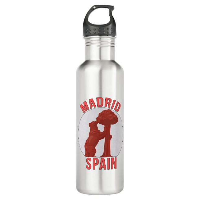 Madrid Spain 710 Ml Water Bottle (Front)