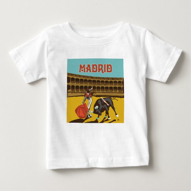 Madrid, Spain Baby T-Shirt (Front)