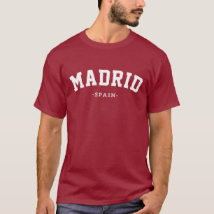 Madrid Spain capital city logo design T-Shirt