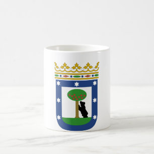 Madrid Spain Coat of Arms Coffee Mug