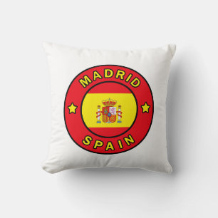 Madrid Spain Cushion