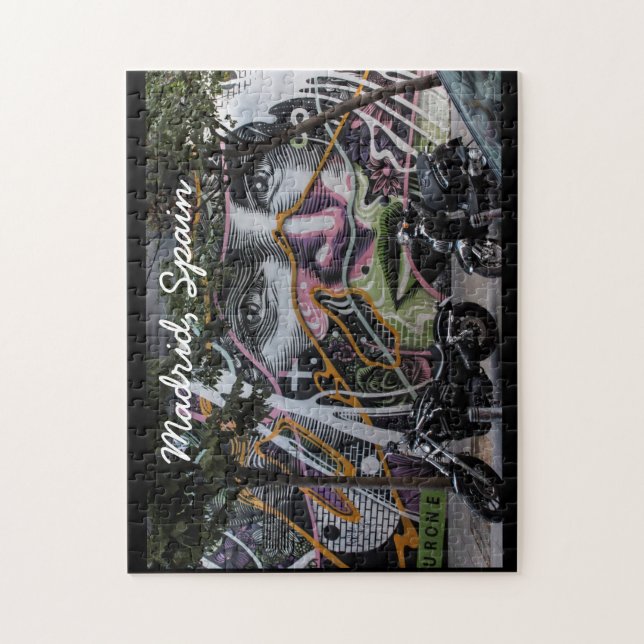 Madrid, Spain Jigsaw Puzzle (Vertical)