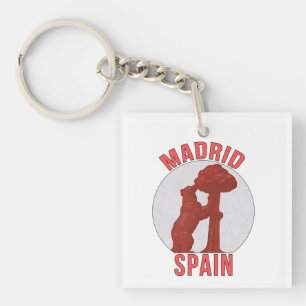 Madrid Spain Key Ring