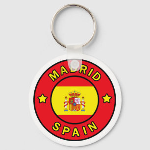 Madrid Spain Key Ring