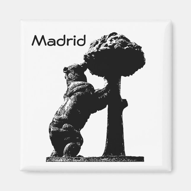 Madrid, Spain Magnet (Front)