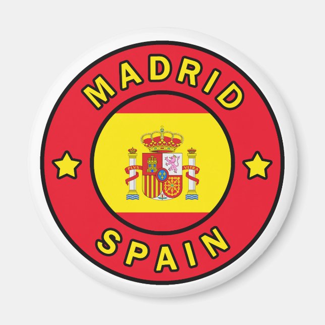 Madrid Spain Magnet (Front)