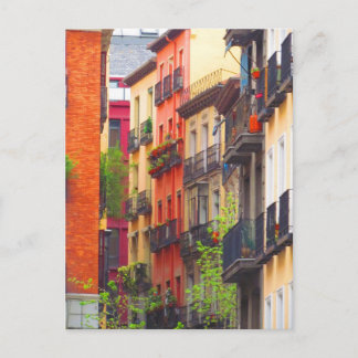Madrid, Spain Neighbourhood Postcard