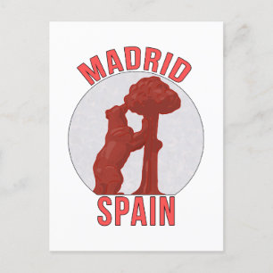 Madrid Spain Postcard