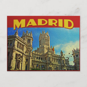Madrid Spain Postcard