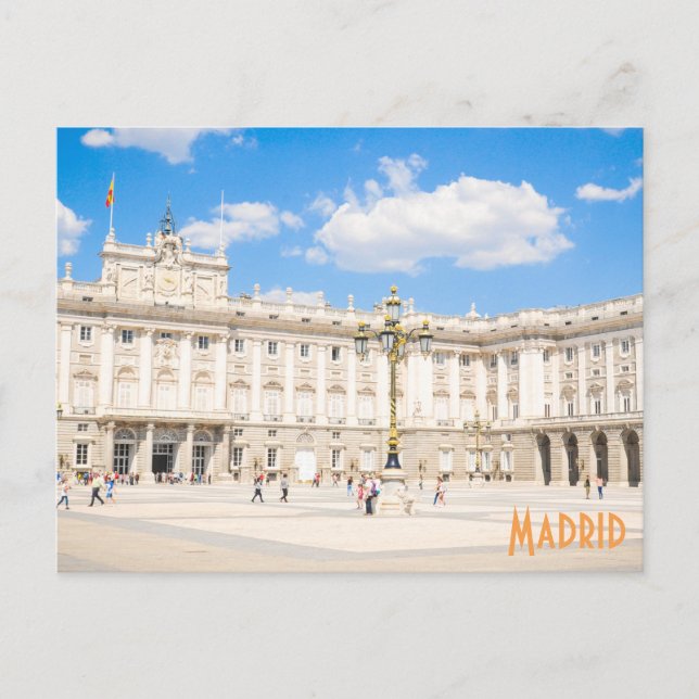 Madrid, Spain Postcard (Front)