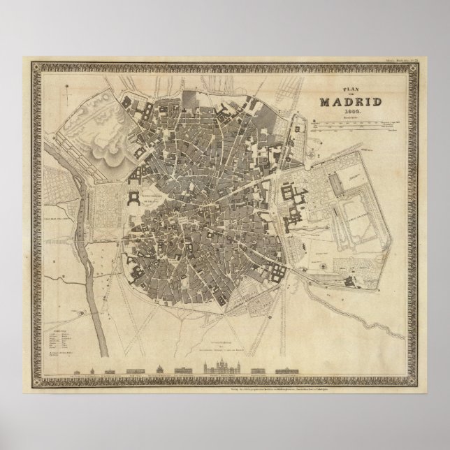 Madrid, Spain Poster (Front)