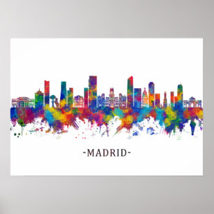 Madrid Spain Poster