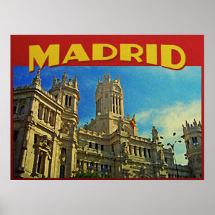 Madrid Spain Poster