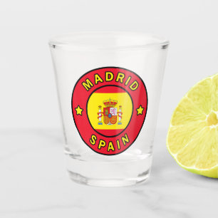 Madrid Spain Shot Glass