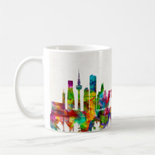 Madrid Spain Skyline Coffee Mug