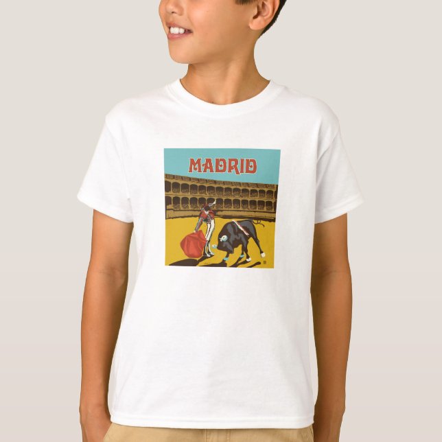 Madrid, Spain T-Shirt (Front)