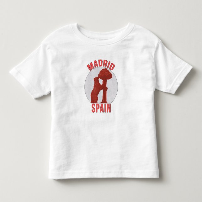 Madrid Spain Toddler T-Shirt (Front)