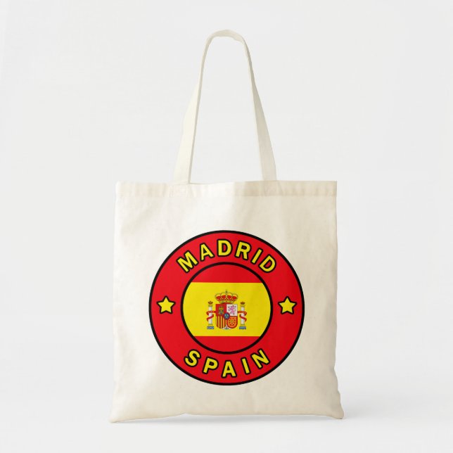 Madrid Spain tote bag (Front)