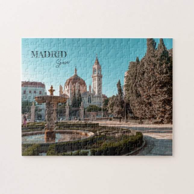 Madrid Spain Travel landscape souvenir Jigsaw Puzzle (Horizontal)
