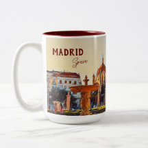 Madrid Spain Travel landscape souvenir