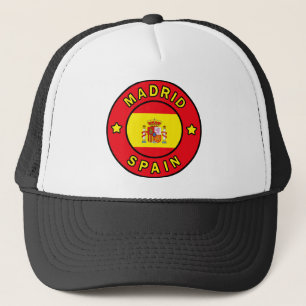 Madrid Spain Trucker Hat