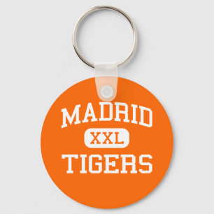 Madrid - Tigers - Madrid High School - Madrid Iowa Key Ring
