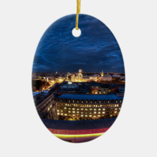 Madrid's Skyline Ceramic Tree Decoration